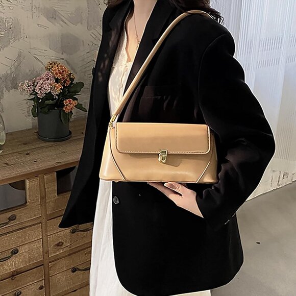 Trendy Brown Purses for Women's Vintage Shoulder & Classic Tote Bags - Picture 6 of 8